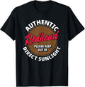100% Cotton Authentic Redhead Keep Out Sunlight Funny Ginger
