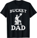 100% Cotton Bucket Dad Softball Dad Baseball Funny Father'S Coach
