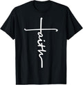 100% Cotton Faith Cross Quotes Christian Lion Luke