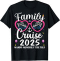 100% Cotton Family Cruise Ship Vacation Trip 2025 Family Cruise Matching T Shirtstyle{N002}2