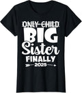 100% Cotton Only Expires 2025 Promoted Big Sister Finally