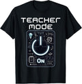 100% Cotton Teacher Mode : Empowered Educator