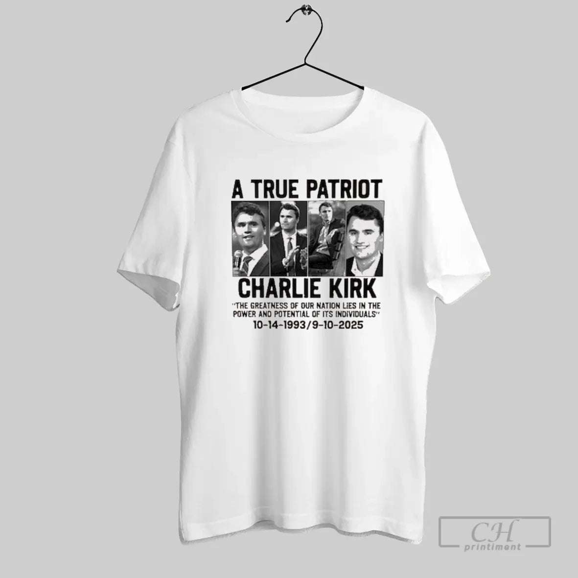 A True Patriot Charlie Kirk The Greatness Of Our Nation Lies In The Power And