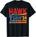 Humor Shirts Hawk Tuah 24 Spit That Thang Classic Casual Cotton