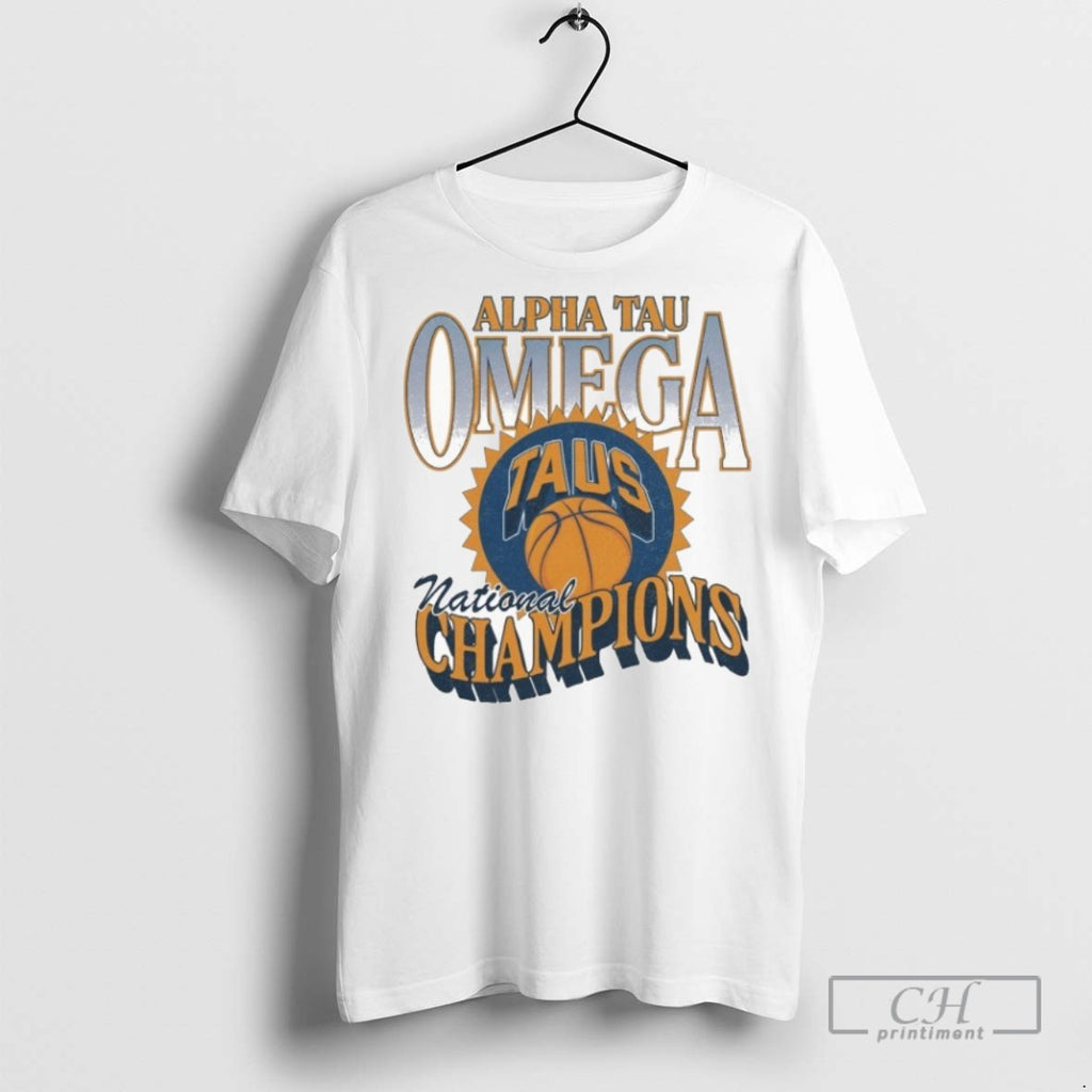 Alpha Tau Omega Taus National Champions T Shirts