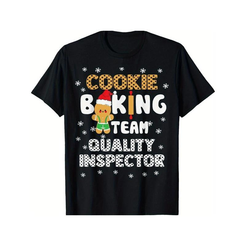 Bake Squad Baking Crew Team Tester Cookie Baking Halloween New Year Thanksgiving Day Dad Mom Friend Soft Fabric 100% Cotton Black Made USA