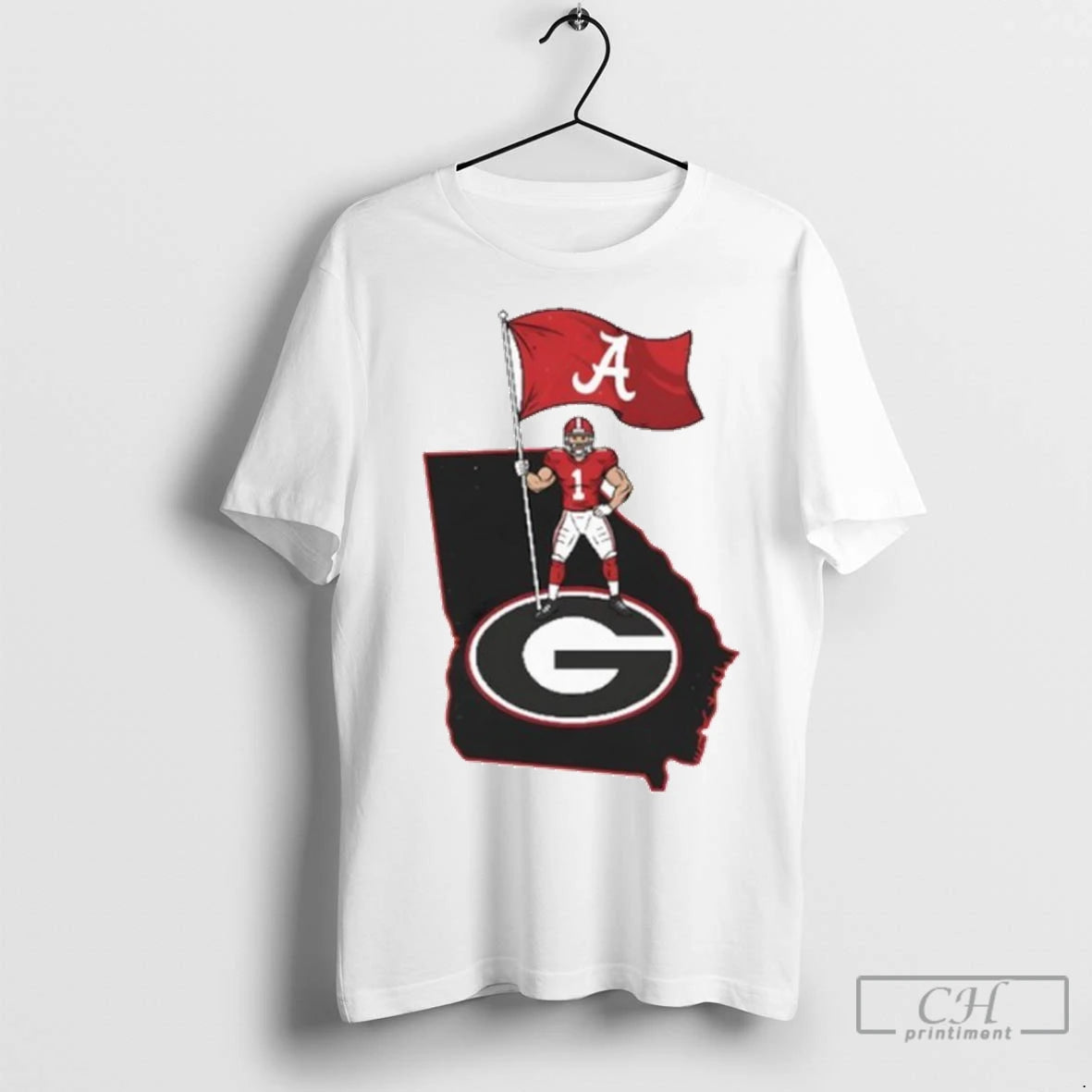 Bama Plan On The Flag T Shirts