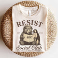 Bears Penguins RESIST Social Club Penguins I Stand Penguins Flippers Up Social Club FDT Bear Shirt Penguins Tariff