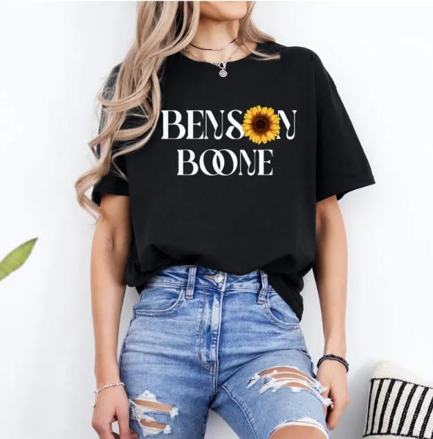 Benson Boone Concert Soft Shop Now! Cotton Fabric