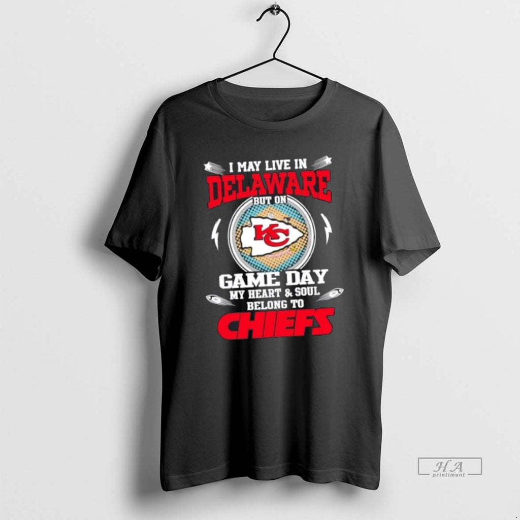 Best Official I May Live In Delaware But On Game Day My Heart And Soul