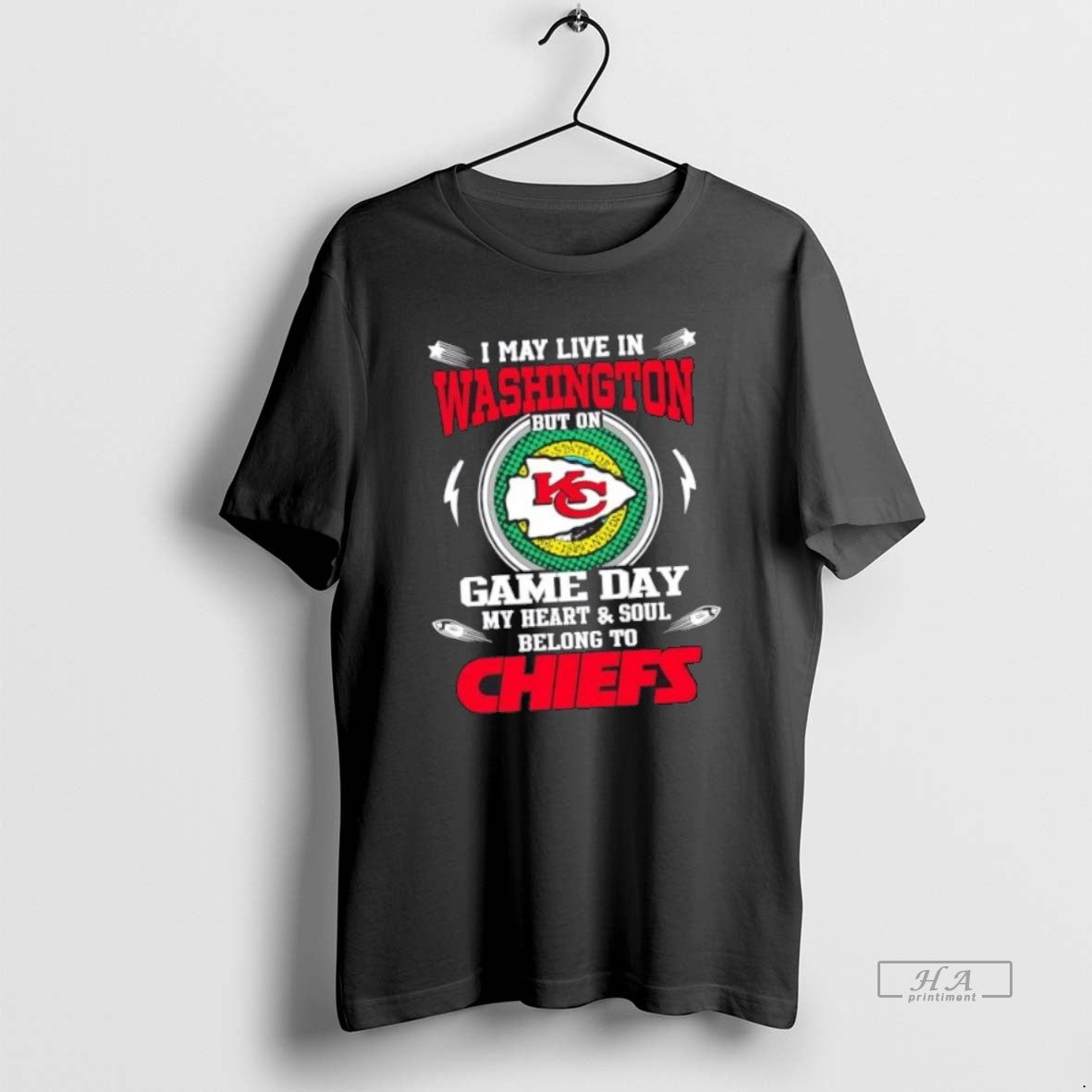Best Official I May Live In Washington But On Game Day My Heart And Soul