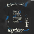Birds Feather #Billlie.Eiiliish Inspired Music #Grammy Heavy Cotton Blend Shirt Global Trending Outfits
