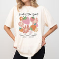 Boho Christian Strawberry Shirt Comfort Colors Bible Verse Faith Based Jesus Spiritual Womenswear