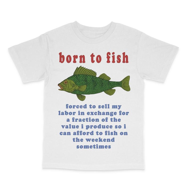 Born Fish Custom Printed