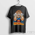 Brisbane Lions 2025 Premiers Mark Knight Long Sleve T Shirts