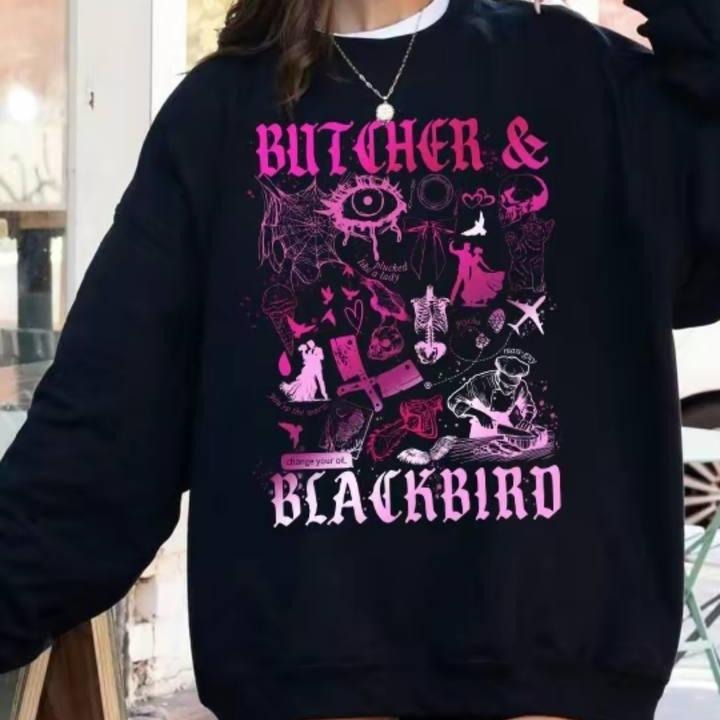 Butcher Blackbird Orb Weaver Romance Reader Dark Romance Book Shirt Booktok Shirt Bookish Romantasy Book Club