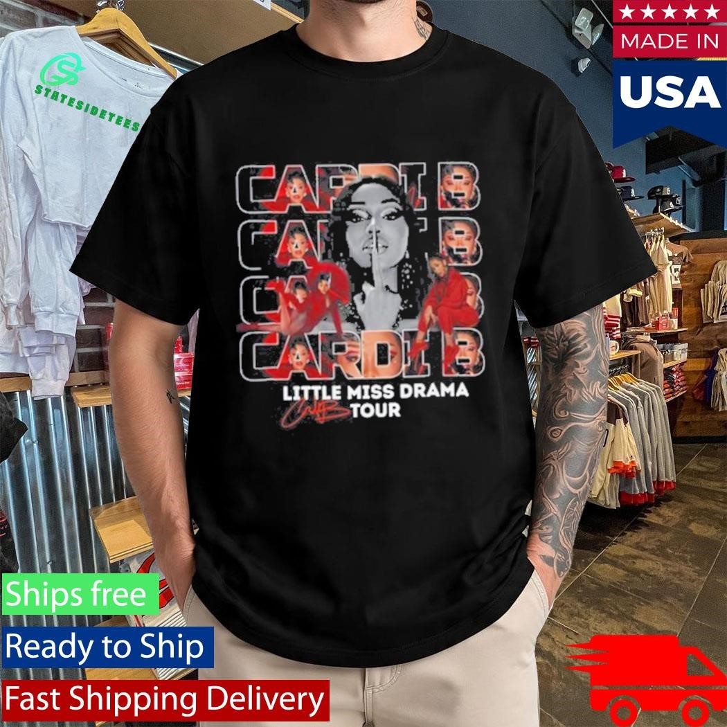 Cardi B Little Miss Drama Tour Unisex , , , Long Sleeve Tee