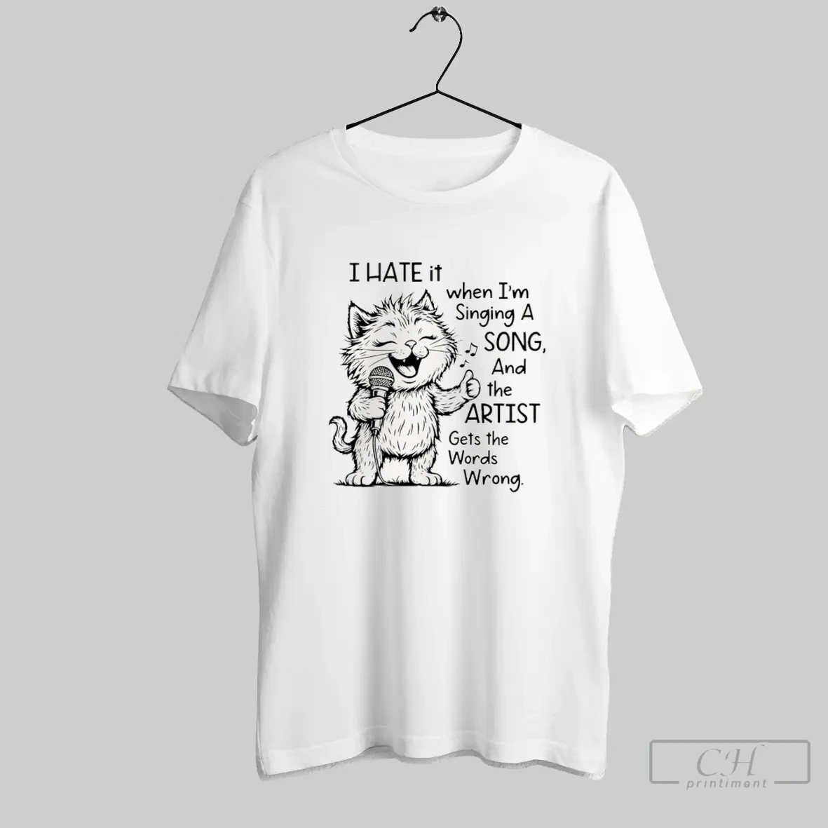 Cat I Hate It When I Am Singing A Song And The Artist Gets The