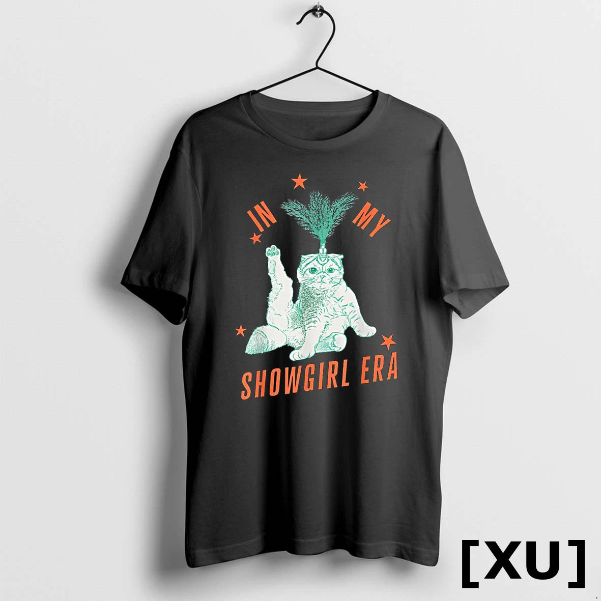 Cat In Showgirl Costume Retro Humor Tshirts Sweater