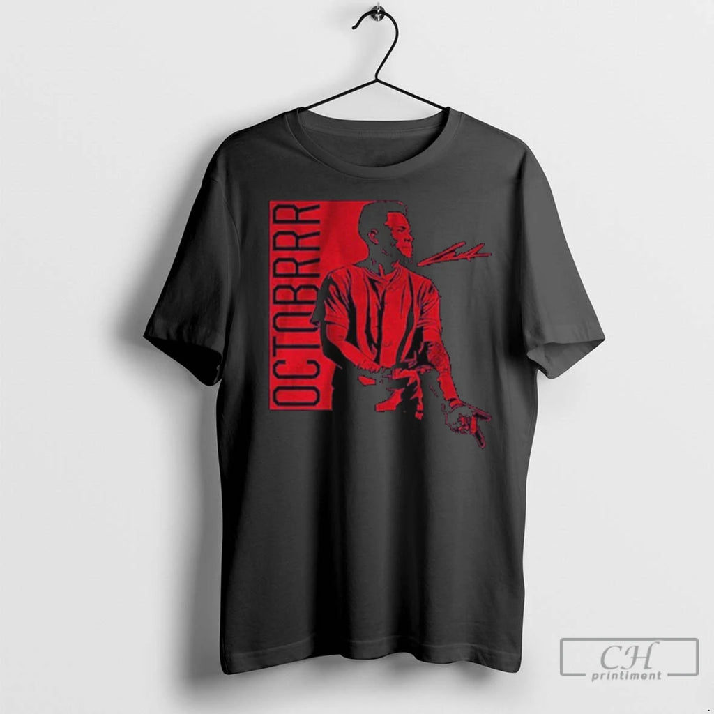 Ceddanne Rafaela Octobrrrrr Boston Red Sox Boston Clubhouse October Baseball Signature T Shirts