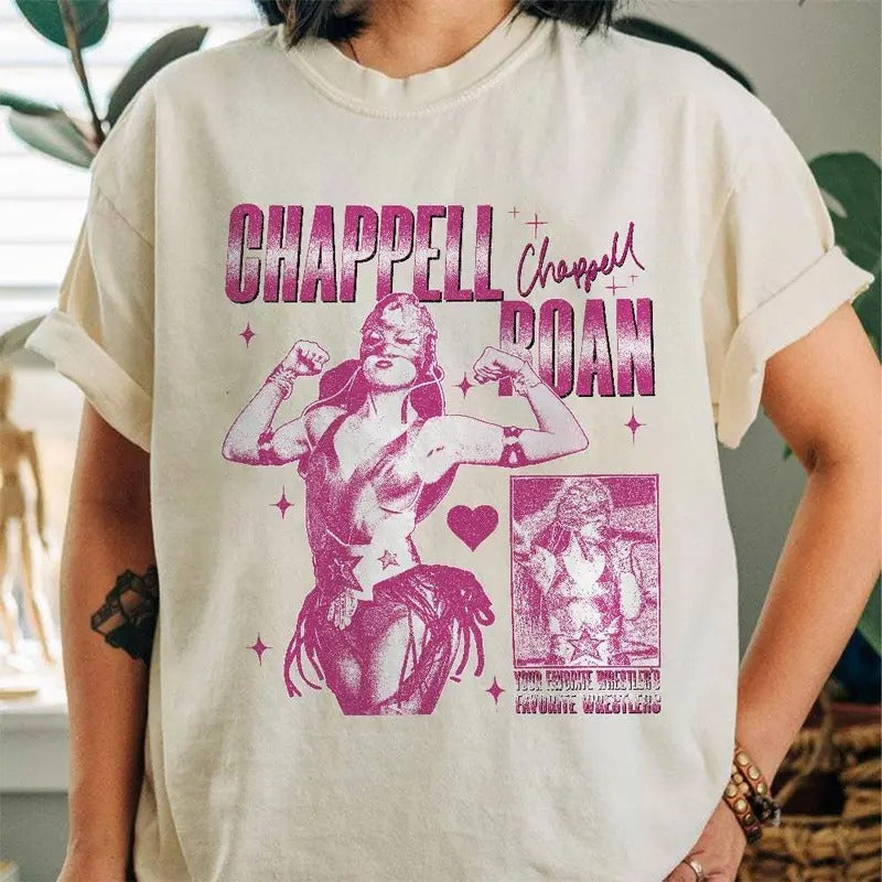 Chapell Roan Hot Go Shirt Pink Pony Club Midwest Princess 2024 Tour Sapphic Lesbian Wlw Pride Music Short Sleeve Shirt