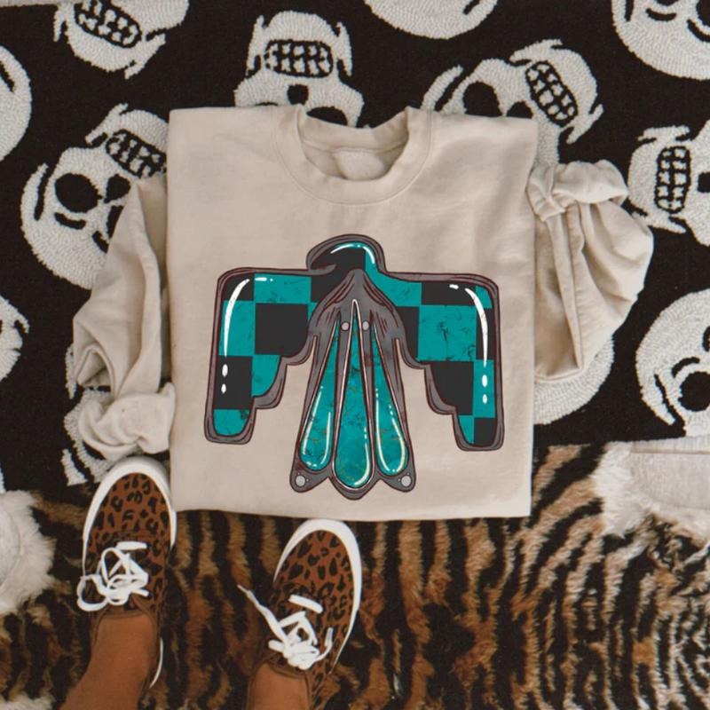 Checkered Thunderbird Cowgirl Outfits Western Western Tops Outfits Country Concert Outfits Rodeo Shirt