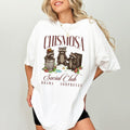 Chismosa Social Club Comfort Colors Shirt Sarcastic Funny Meme Raccoon Funny Talkative Besties