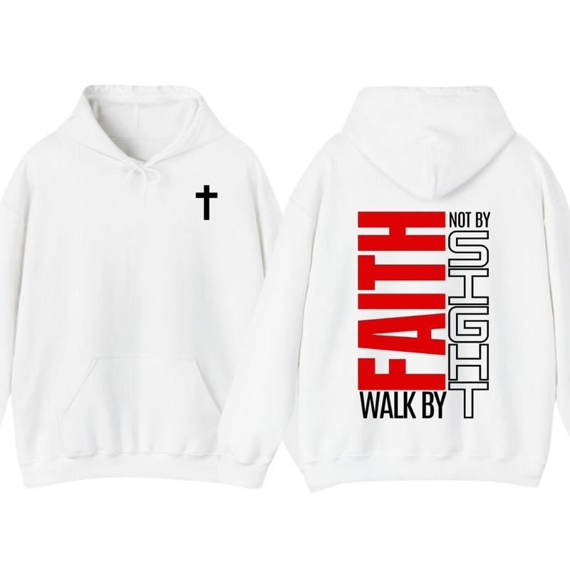 Christian Walk Faith Not Sight Shirt Lovers Soft Long Sleeves Vacation Outfits