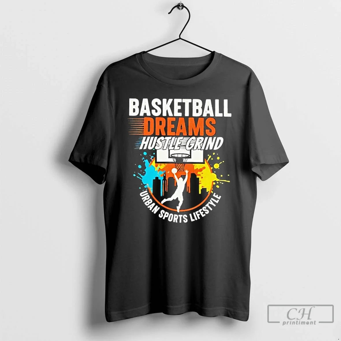 Classic Basketball Dreams Hustle Grind Urban Sports Lifestyle