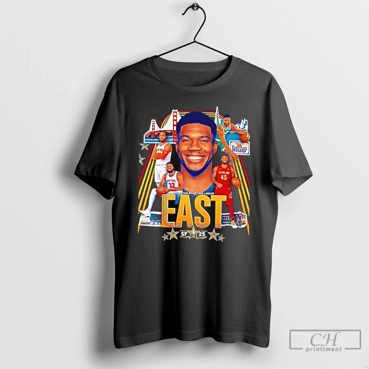 Classic Nba 2025 East All Star Jalen Brunson Donovan Mitchell Jayson Tatum Giannis Antetokounmpo Karl
