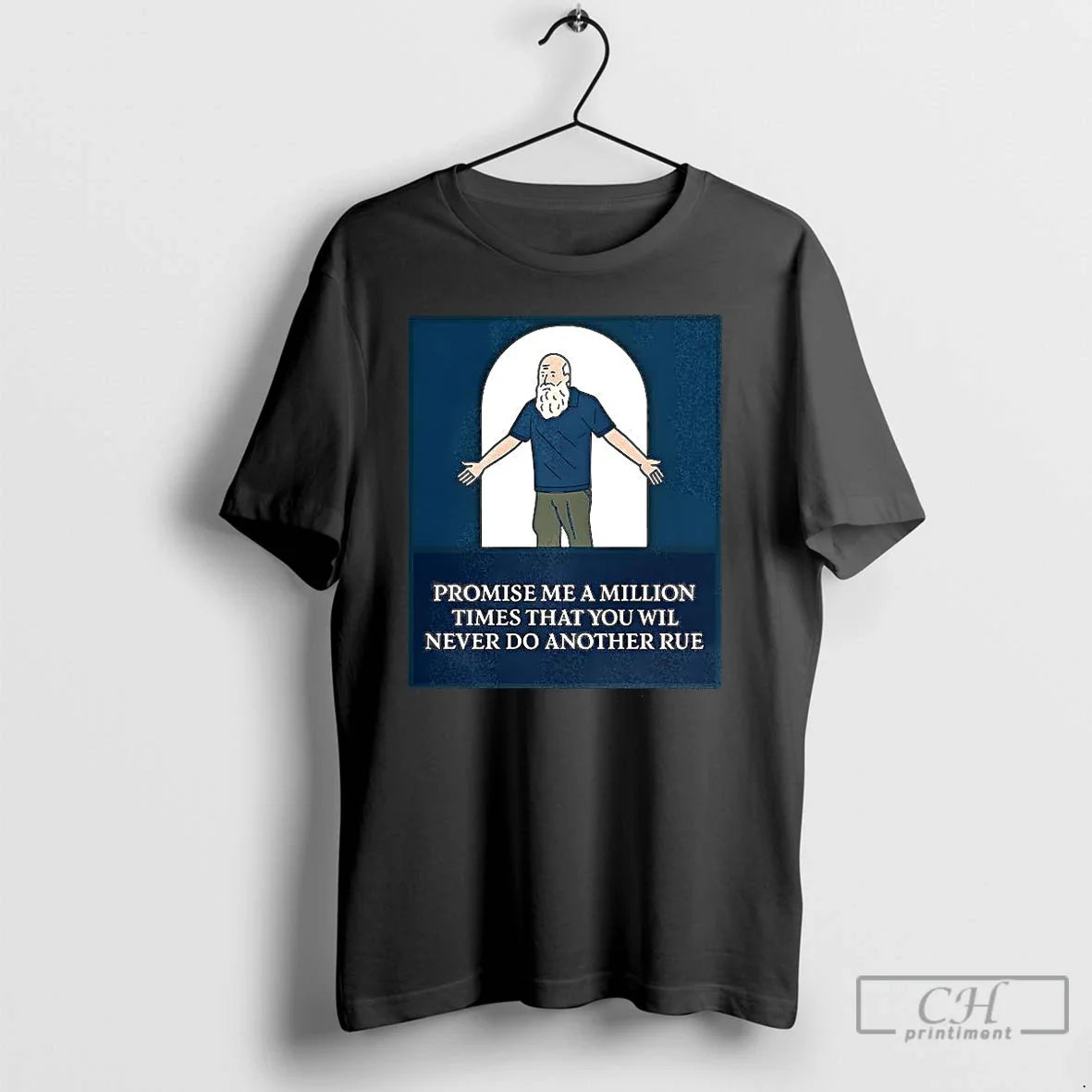 Classic Promise Me Million Times That You Will Never Do Another Rule Cartoon