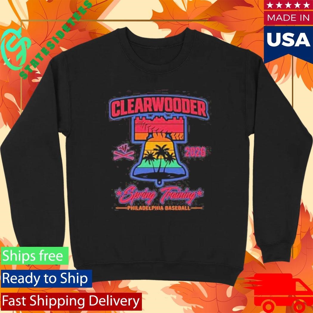 Clearwooder Spring Training Philadelphia Baseball 2026 Shirt Unisex , , , Long Sleeve Tee