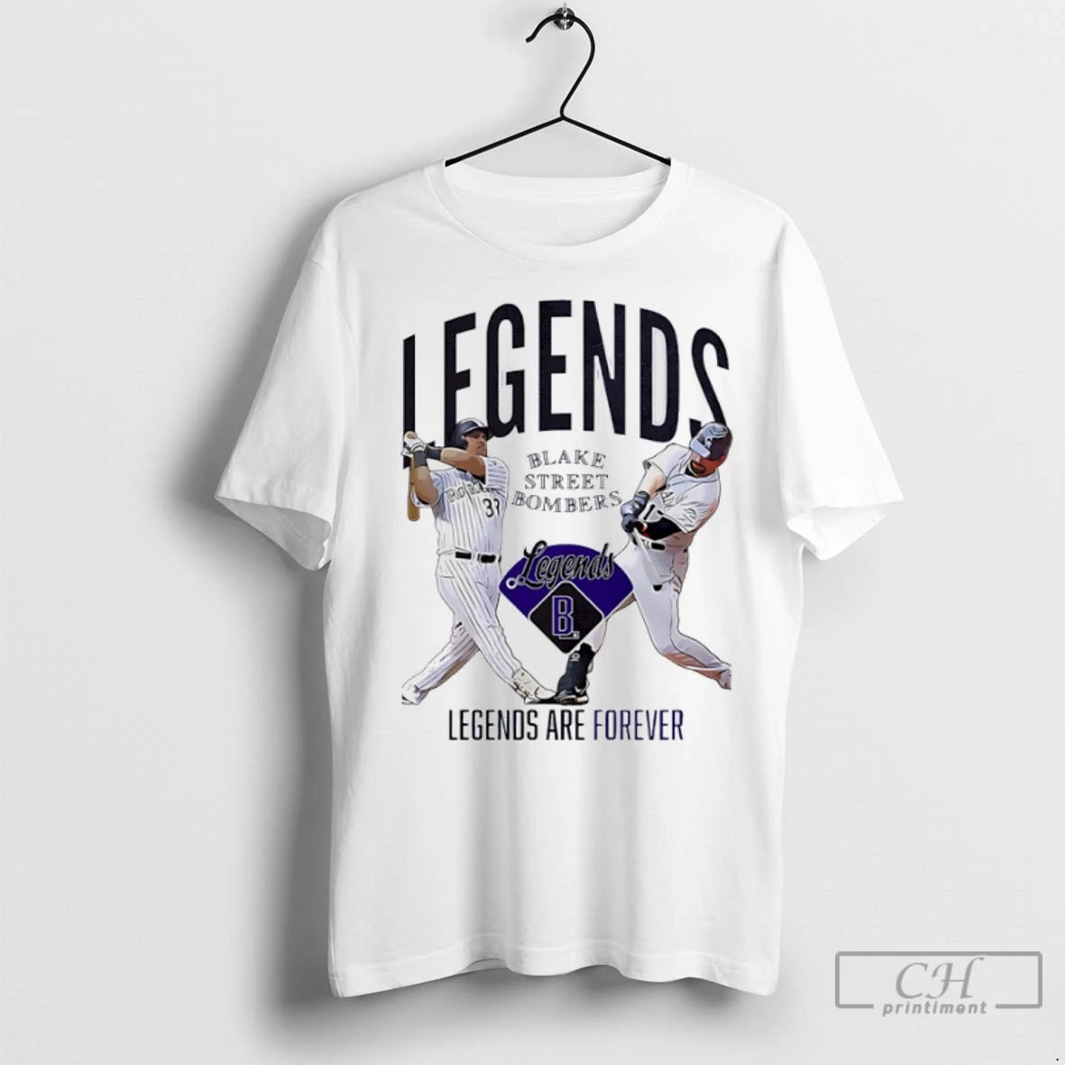 Colorado Rockies Legends Are Forever Blake Street Bombers T Shirts