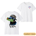 Comfore Color Gildan Michelob Ultra Infusions Dog Funny 2 Sided Hunting Beer Camo Southern Streetwear Casual Summer Menswear & Womenswear Top