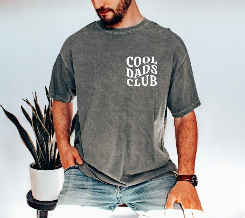 Comfort Colors Cool Dads Club Shirt Funny Husband Shirt Him Daddy Shirt Dad Be Cool Dad Father'S Shirt