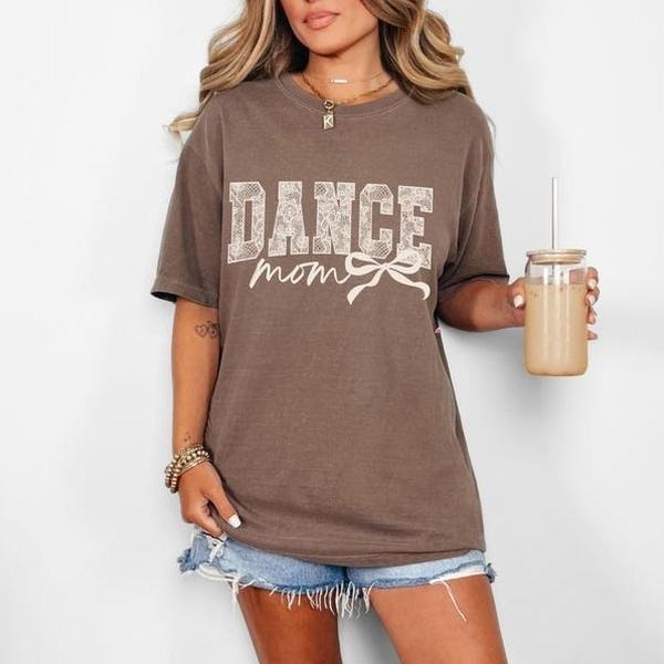 Comfort Colors Coquette Dance Mom Shirt Dance Mom Ballet Mom Dance Mama Shirt Ballet Mom Dance Mom Cute