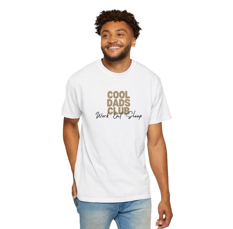 Cool Dads Club Shirt Eat Work Sleep Funny Husband Shirt Him Daddy Shirt Dad Be Cool Dad Father'S Shirt