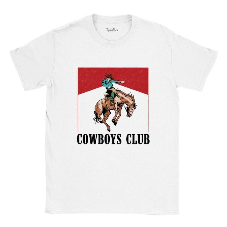 Cowboys Club! Classic Cowboy Marlboro Rodeo 90s Boy Friend Vintage Shirt