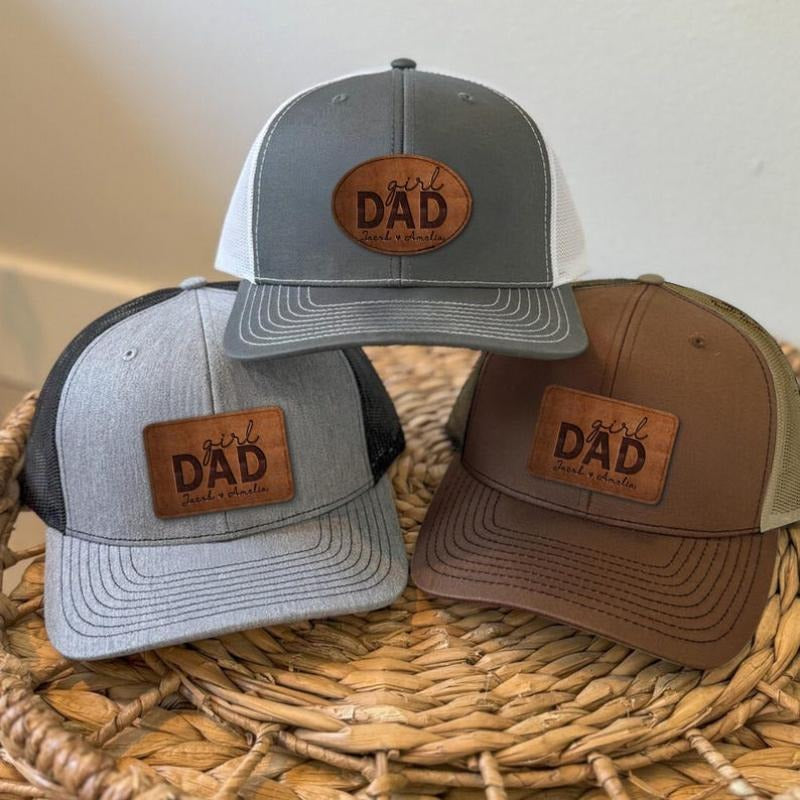Custom Hat Dad Daughter Dad Girl Trucker Hat Hat Dad Trucker Hat Daughter