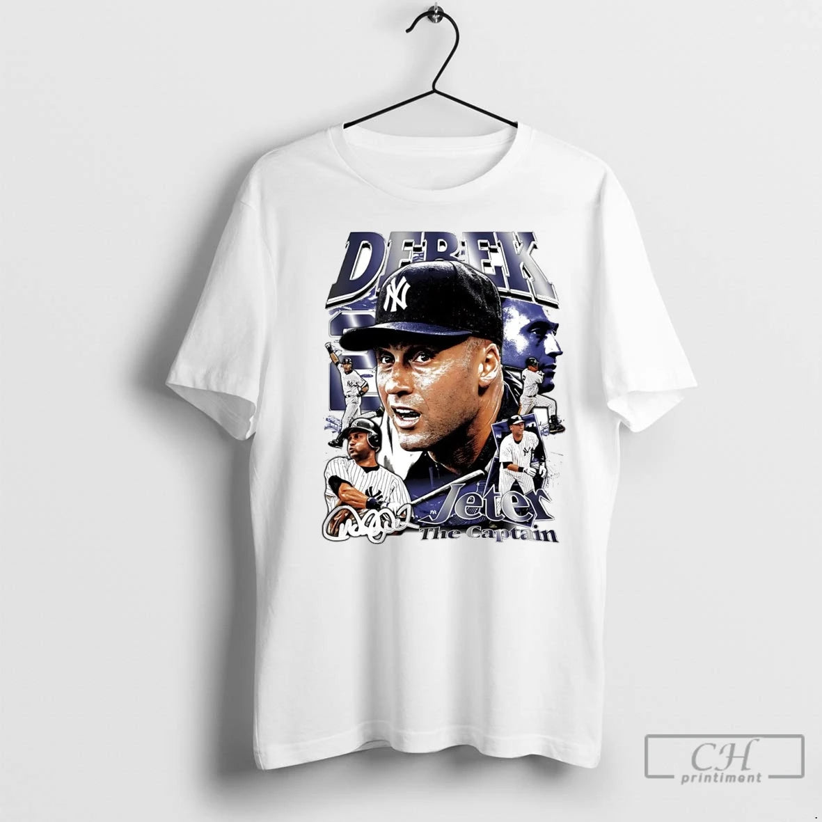 Derek Jeter The Captain Ny Yankees T Shirts