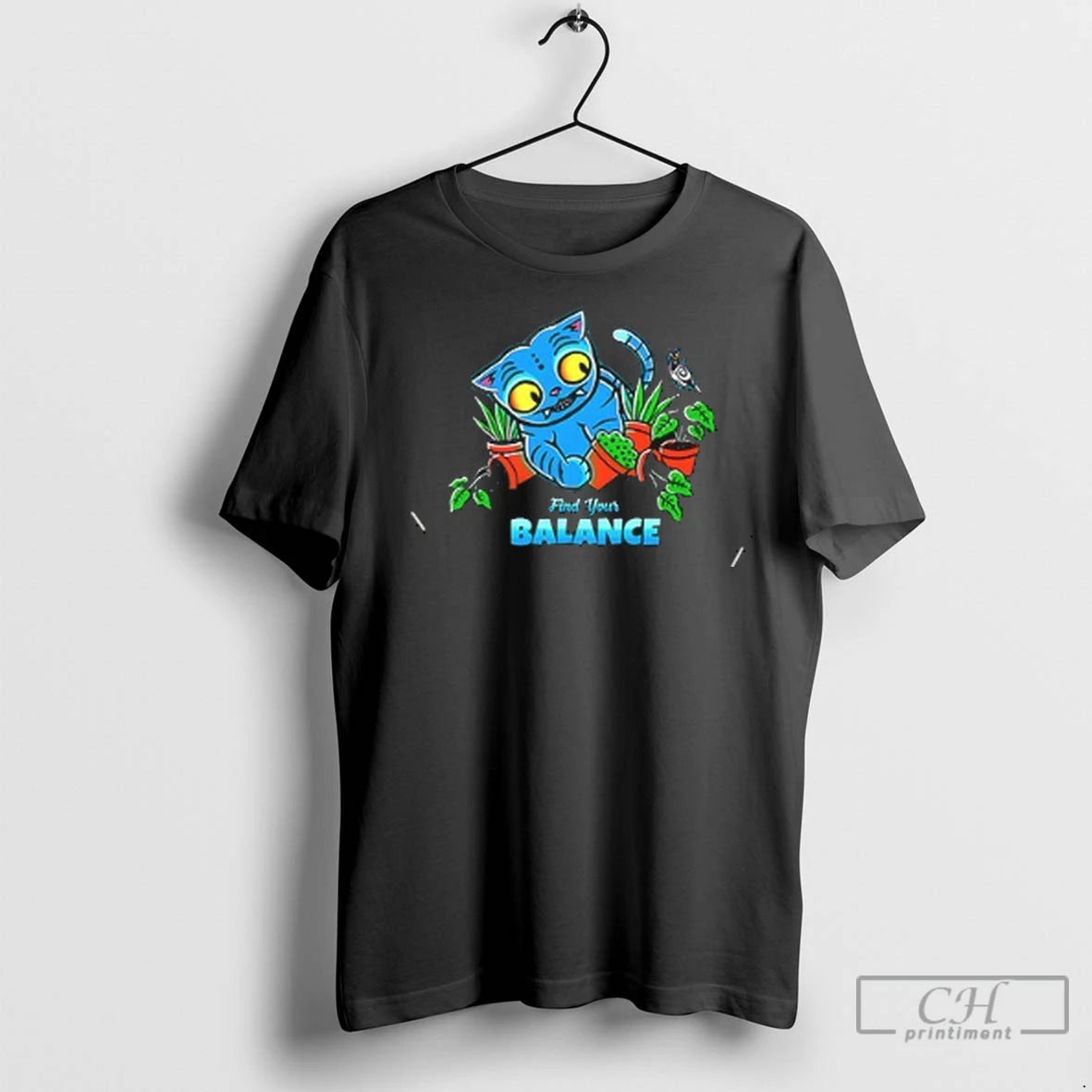 Derpy Tiger Kpop Demon Hunters Finding Your Balance T Shirts