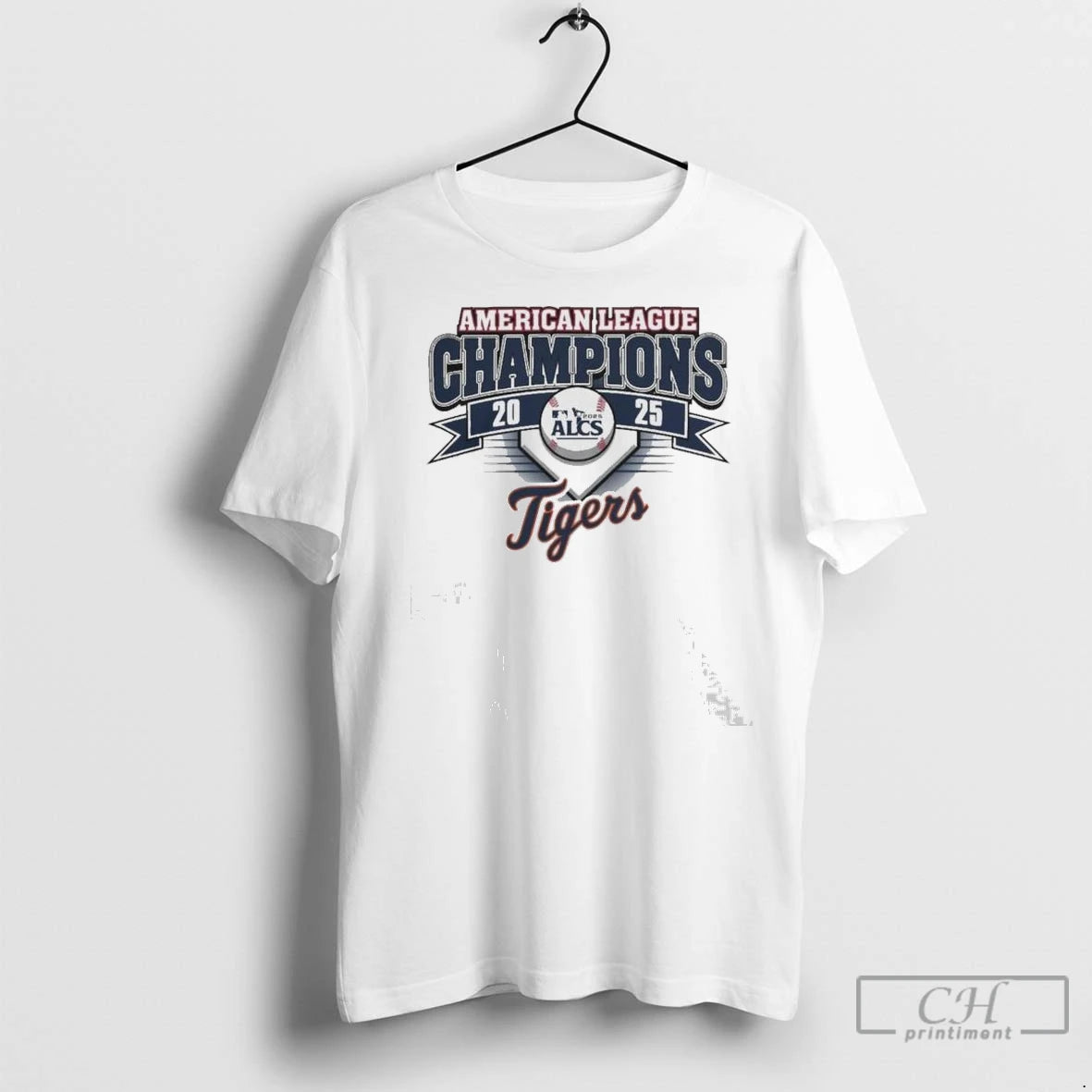 Detroit Tigers 2025 American League Champions Champions T Shirts