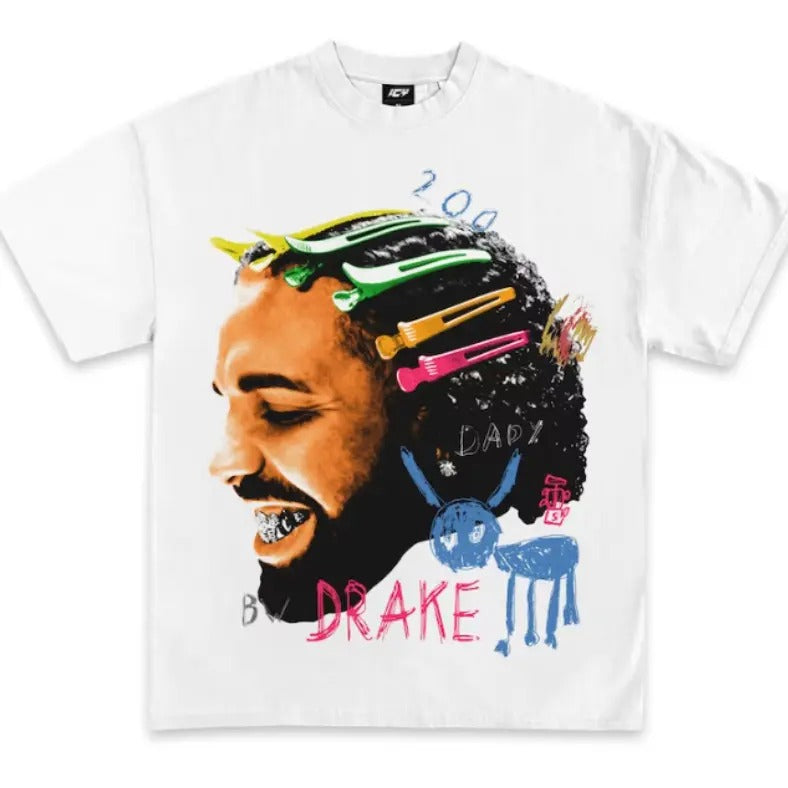 Dracke All Dogs White Shirt Rap Concert Shirt