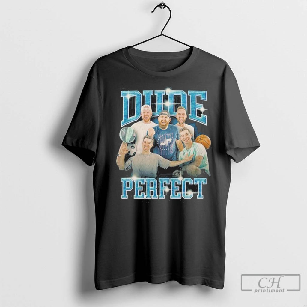 Dude Perfect Hero Tour Adult 90s T Shirts