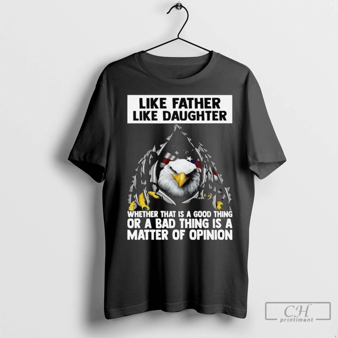 Eagle Like Father Like Daughter Whether That Is A Good Thing Or A Bad Thing