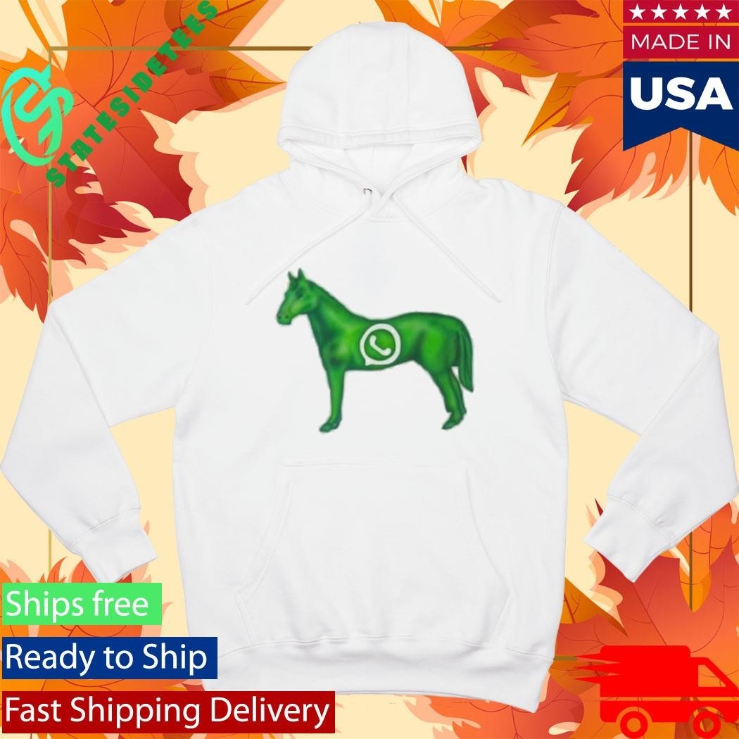 Eiido Green Horse Shirt Unisex , , , Long Sleeve Tee