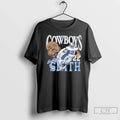 Emmitt Smith 22 Dallas Cowboys Player Collage Caricature T Shirts
