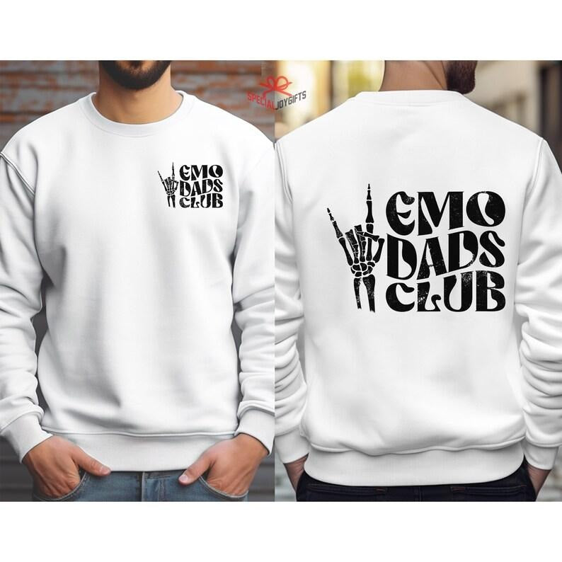 Emo Dads Club Comfort Color Shirt Cool Dads Club Emo Dad Father Dad Shirt Funny Dad Shirt New Dad