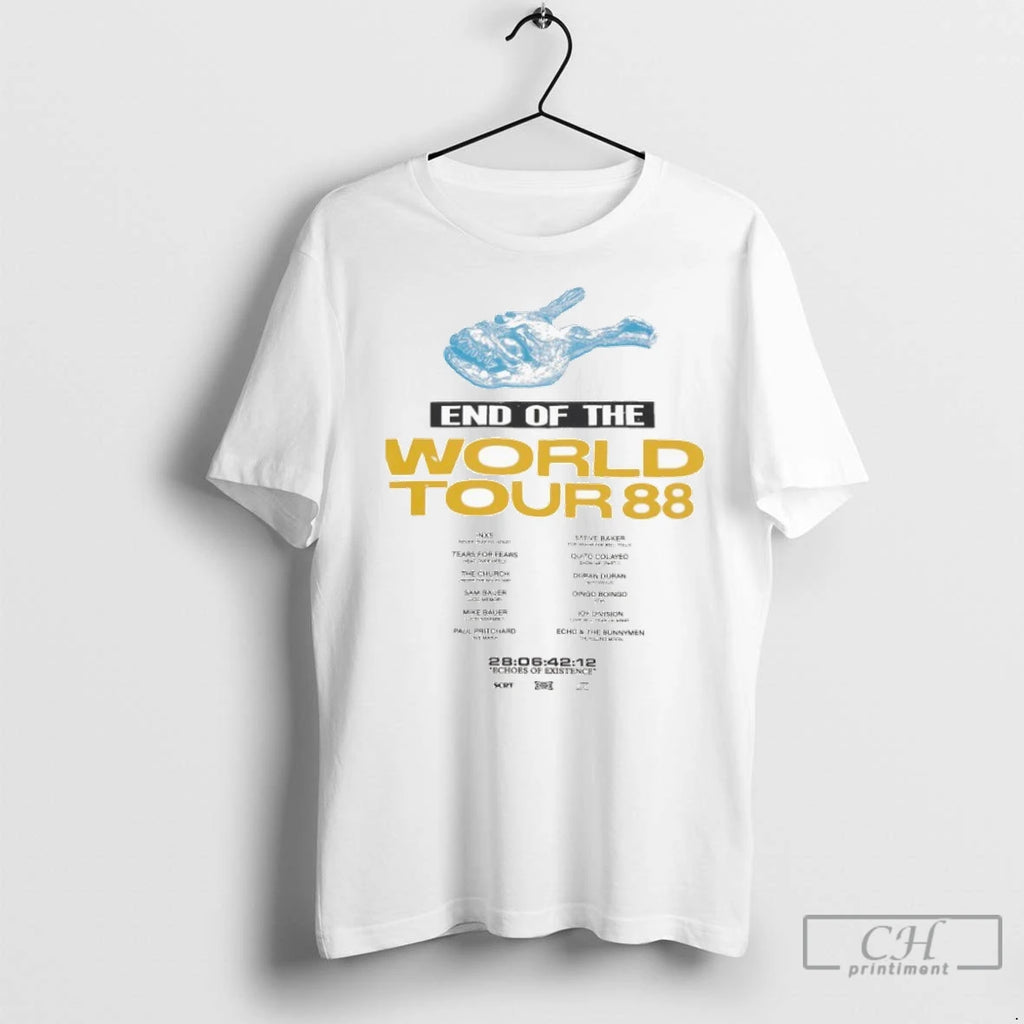 End Of The World Tour 88 Scrt T Shirts