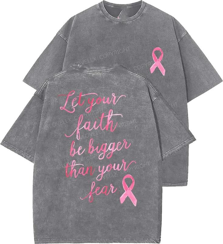 Faith Over Fear Washed Christian Vintage 90s Top Womenswear Cotton Mineral Colorstyle{N002}3